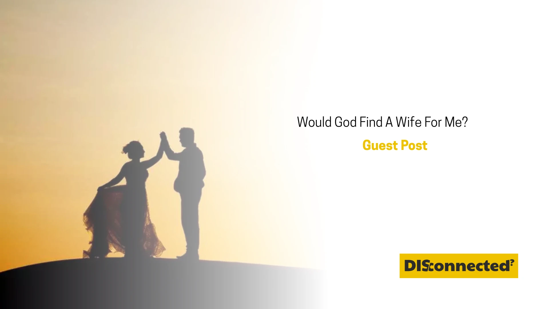 would god find me a wife?